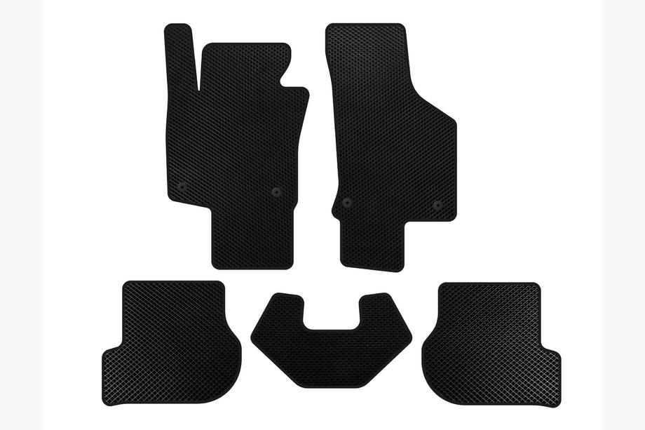 Volkswagen Scirocco 2008-2017 Tapis de sol EVA (HB, 3 Portes, Noir) Image