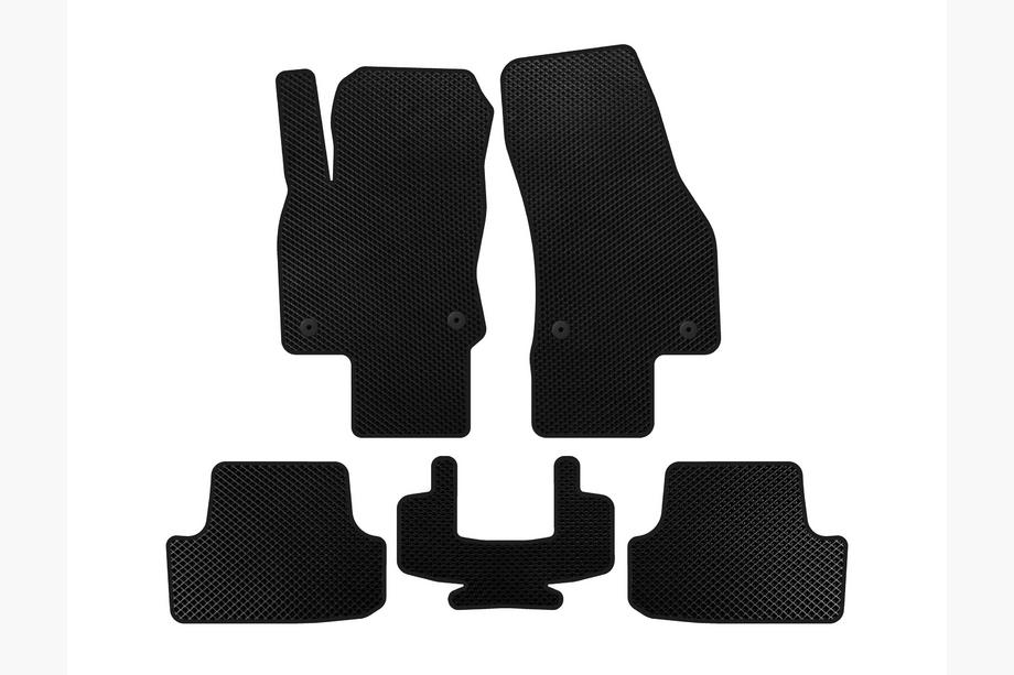 Volkswagen T-Roc 2017-2025 Tapis de sol EVA (5 portes, Noir) Image