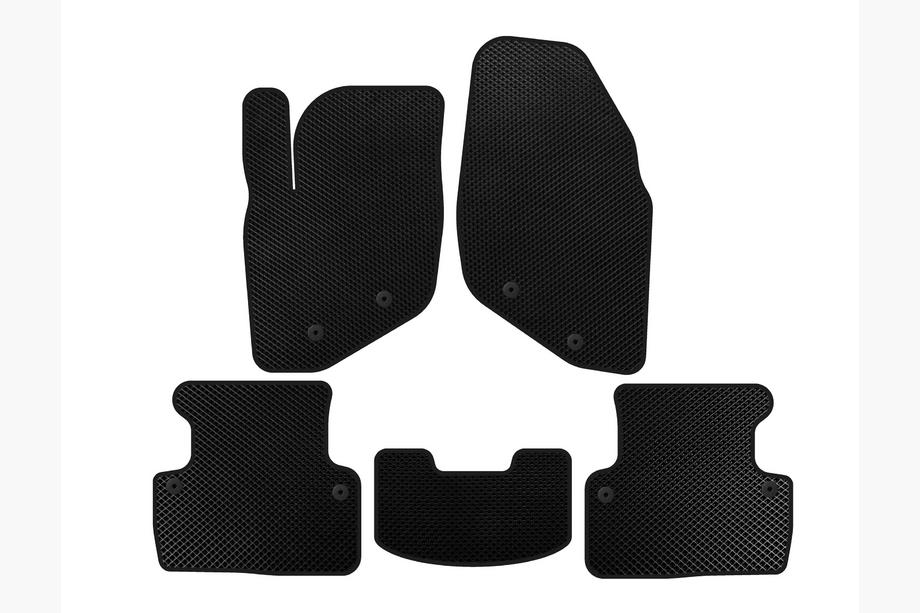 Volvo V70 2000-2007 Tapis de sol EVA (noirs) Image