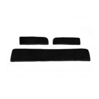 Tapis de sol textile Premium avec recouvrement de seuils (3 pcs, noir) photo 1