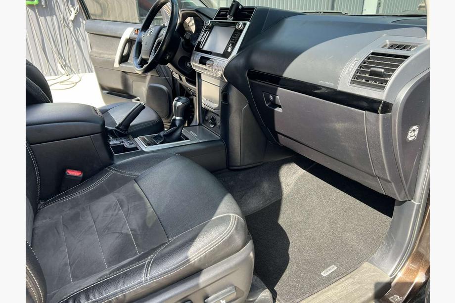 Toyota Land Cruiser Prado 150 2009-2023 Tapis de sol textile Premium (noir) 5 places, 2013-2022 Photo 2