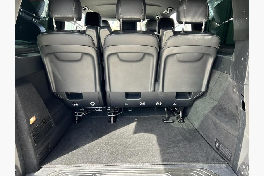 Mercedes Vito/V-class W447 2014- Tapis de sol textile Premium V-class ExtraLong 2 latéraux (Retrait uniquement, Set complet, Noir) Photo 5