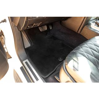 Tapis de sol textile Premium V-2 (2012-2021, Noir) Toyota Land Cruiser 200 2007-2021 photo 1