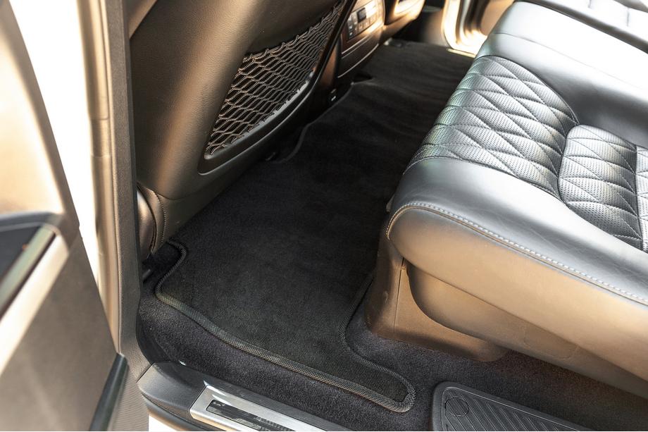 Toyota Land Cruiser 200 2007-2021 Tapis de sol textile Premium V-2 (2012-2021, Noir) Photo 13