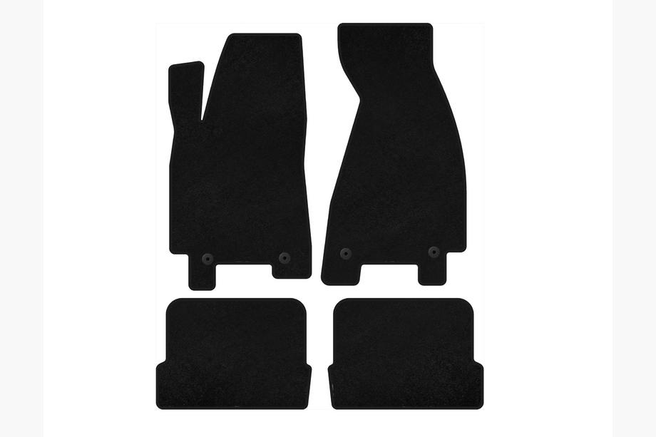 Audi 80/90 1987-1996 Tapis de sol textile Premium (1991-1996, Coupé, noir) Photo 2