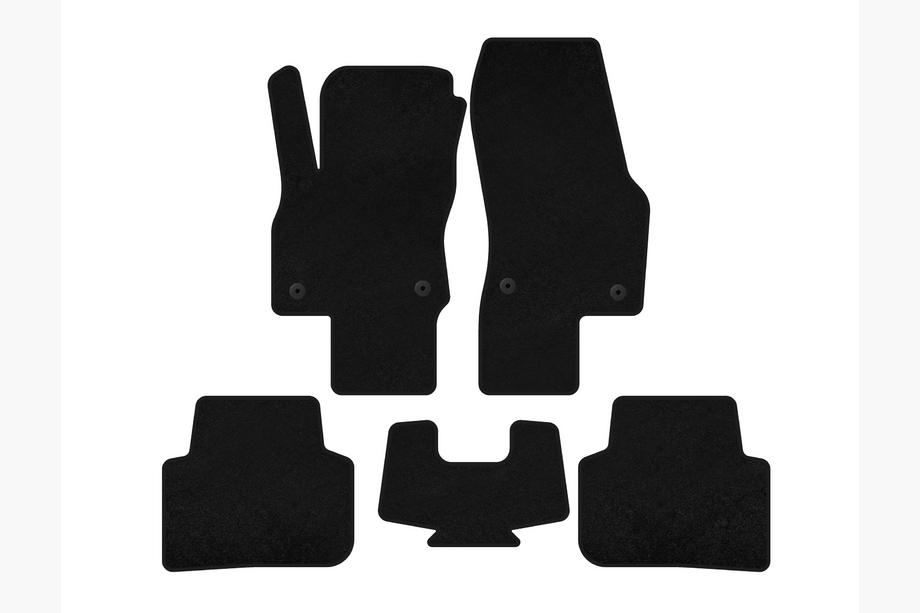 Audi Q3 2019–2025 Tapis de sol textile Premium (Noir) Image