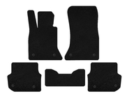 BMW 5 Series F10/F11 2010–2016 Tapis de sol textile Premium (pour F-11, Noir) photo 1