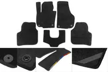 BMW 7 Series G11/G12 2015-2022 Tapis de sol textile Premium (pour G12, Noir) photo 1