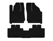 Cadillac SRX 2010-2016 Tapis de sol textile Premium (Noir) photo 1