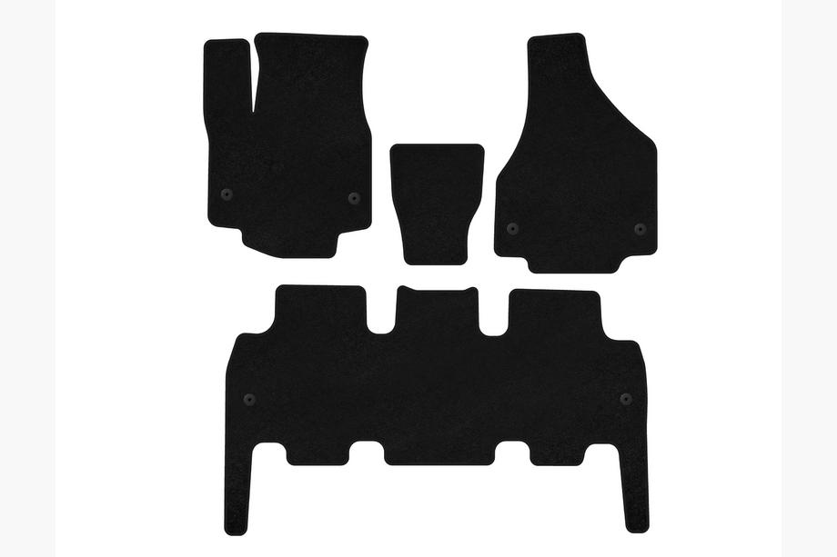 Chrysler Pacifica 2016- Tapis de sol textile Premium (Noir) Image