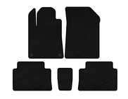 Citroen C-5 2001-2008 Tapis de sol textile Premium (Noir) photo 1
