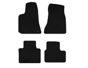 Dodge Charger 2005-2010 Tapis de sol textile Premium (2005-2010, Noir) photo 1