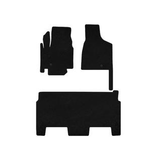 Tapis Textiles Premium (2008-2020, 2 Rangées, 8 Places/Équipement SXT, Noir) Dodge Grand Caravan V 2008-2020 photo 1