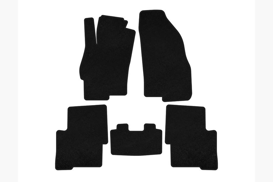 Fiat Linea 2006-2018 Tapis de sol textile Premium (SD, Noir) Image