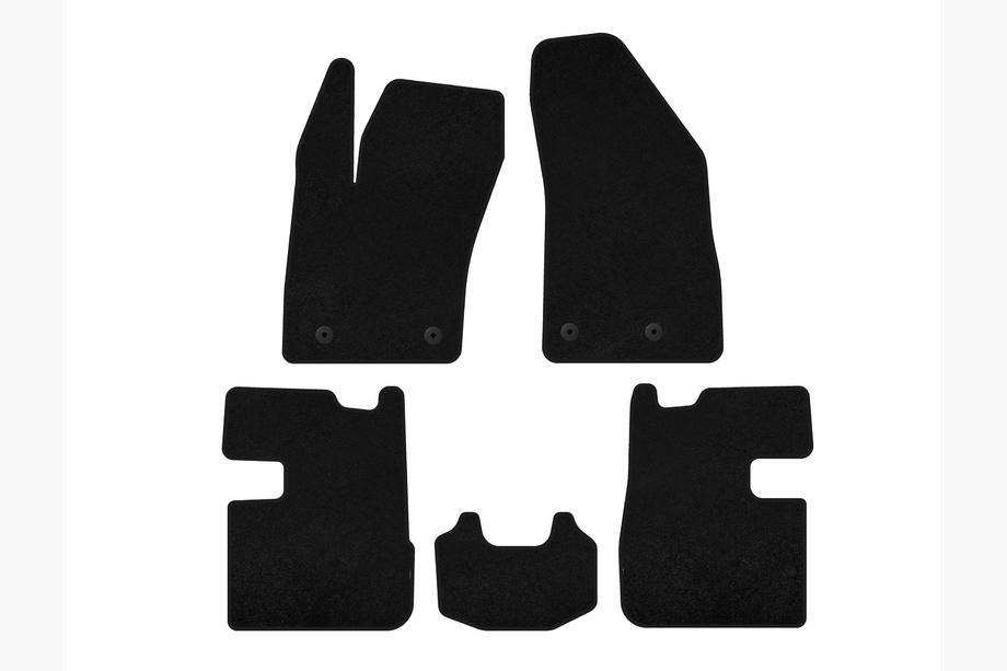 Fiat Tipo 2016- Tapis de sol textile Premium (SD, Noir) Image