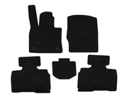 Ford Explorer 2019- Tapis de Sol Textile Premium (2 Rangées, 7 Places, Noir) photo 2