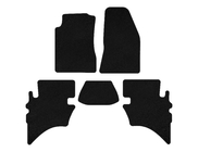 Ford Ranger 2002-2006 Tapis de sol textile Premium (Noir) photo 2