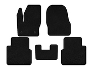 Ford Connect 2014-2021 Tapis de sol textile Premium (Noir) photo 1