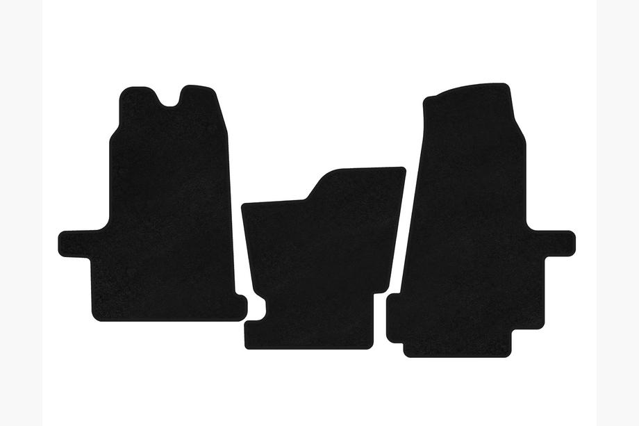 Ford Transit 2000–2014 Tapis de sol textile Premium (2000-2006, Automatique, Noir) Image