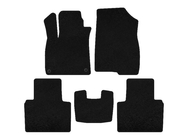 Honda Accord X 2017-2022 Tapis de sol textile Premium (SD, Noir) photo 2
