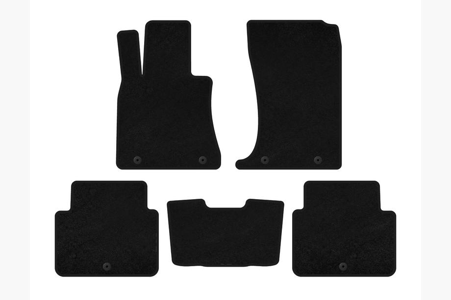 Hyundai Genesis DH 2013-2016 Tapis de sol textile Premium (SD, Noir) Image