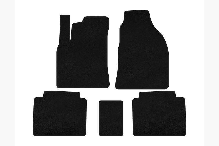 Hyundai Matrix 2001-2010 Tapis de sol textile Premium (Noir) Image