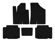 Hyundai IX55 2007-2012 Tapis de sol textile Premium (noir) photo 2