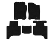 Infiniti QX56 2004-2010 Tapis de sol textile Premium (2 rangées, 2004-2008, Noir) photo 1