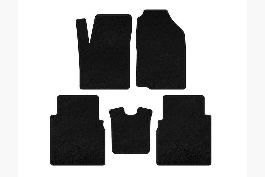 JAC J6 2011-2019 Tapis de sol textile Premium (noir) Image