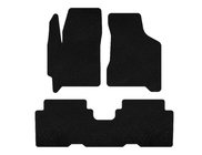 Kia Carens 1999-2012 Tapis de sol textile Premium (Noir) photo 1