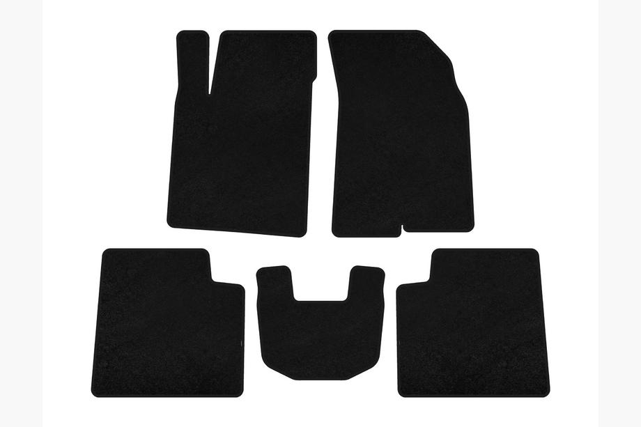Kia Opirus 2003-2010 Tapis de sol textile Premium (noir) Image