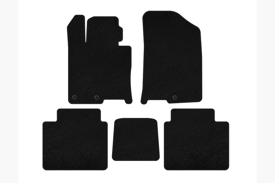 Kia Optima 2016- Tapis de sol textile Premium (noir) Image