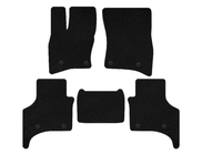 Land Rover Defender 2019- Tapis de sol textile Premium (5 portes, Noir) photo 1