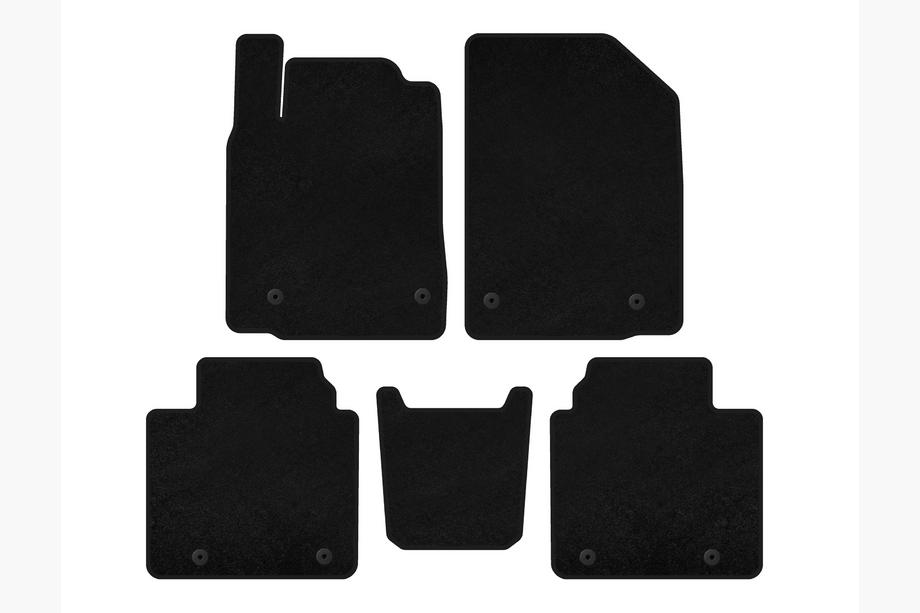 Lexus ES 2006-2011 Tapis de sol textile Premium (noir) Image