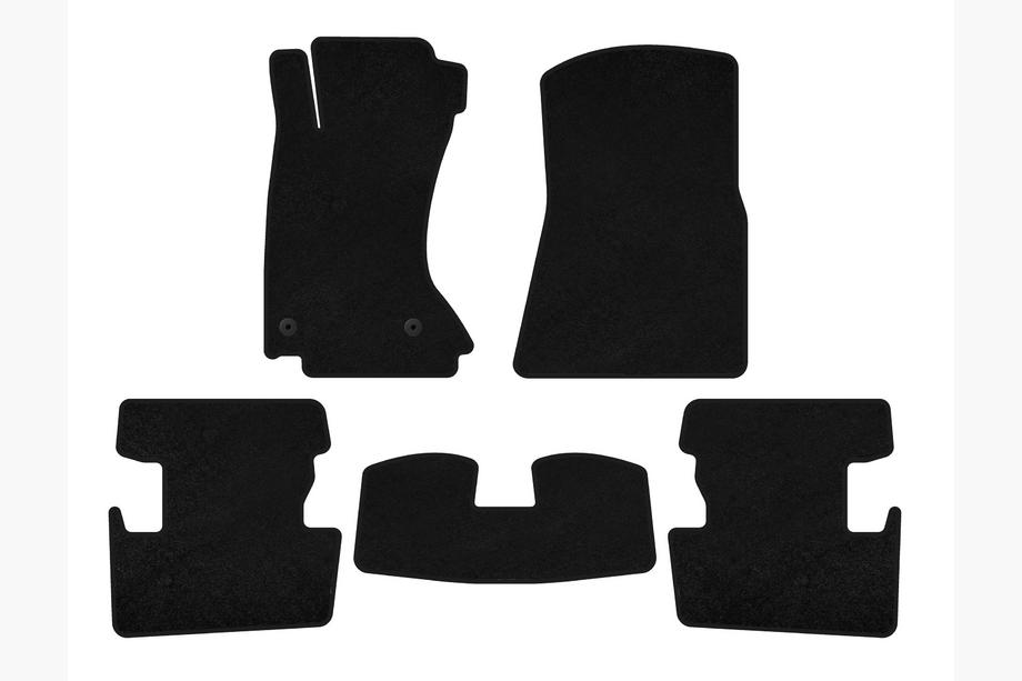 Lexus IS 2005-2013 Tapis de sol textile Premium (4x4, Noir) Image