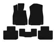 Lexus IS 2013- Tapis de sol textile Premium (2WD, Noir) photo 2