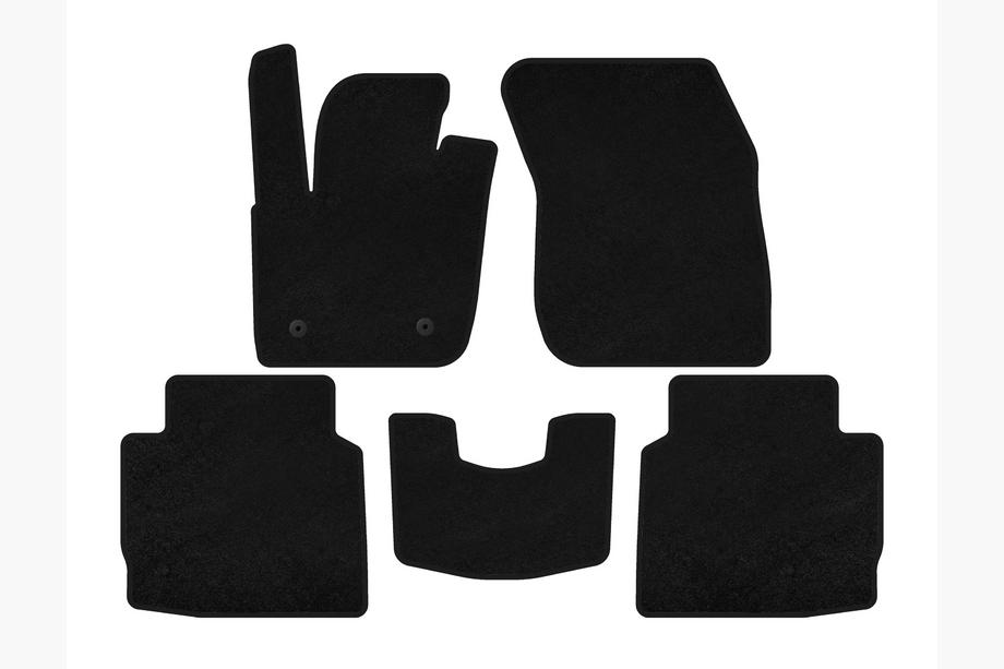 Lincoln MKZ 2012-2020 Tapis de sol textile Premium (2016-2020, SD, Noir) Image