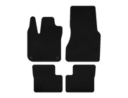 Smart 2014- Tapis de sol textile Premium (HB, 5 portes, Noir) photo 1