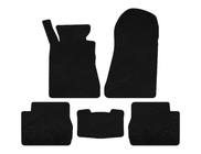 Mercedes W201 (190) 1982-1993 Tapis de sol textile Premium (SD, Noir) photo 1