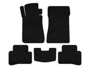 Mercedes C-class W202 1993-2001 Tapis de sol textile Premium (SD, Noir) photo 1
