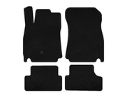 Mitsubishi Eclipse Cross 2017- Tapis de sol textile Premium (Coupé, Noir) photo 1