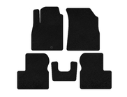 Nissan Micra K13 2011-2016 Tapis de sol textile Premium (noir) photo 1