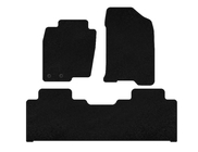 Nissan Navara/NP300 2016- Tapis de sol textile Premium V1 (noir) photo 1