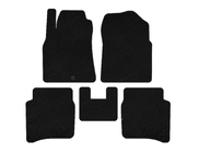 Nissan Primera P12 2002–2007 Tapis de sol textile Premium (SD, Noir) photo 1