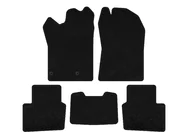 Nissan Qashqai 2021- Tapis de sol textile Premium (Hybride, Noir) photo 1