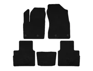 Nissan X-trail T33/Rogue 2022- Tapis de sol textile Premium (5 places, Noir) photo 1