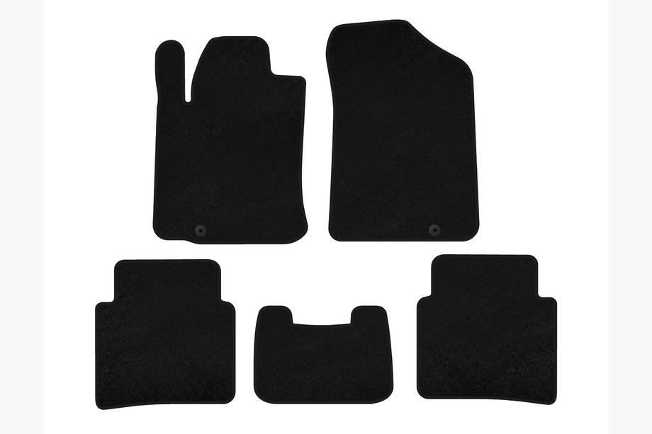 Nissan Teana 2008-2013 Tapis de sol textile Premium (SD, Noir) Image