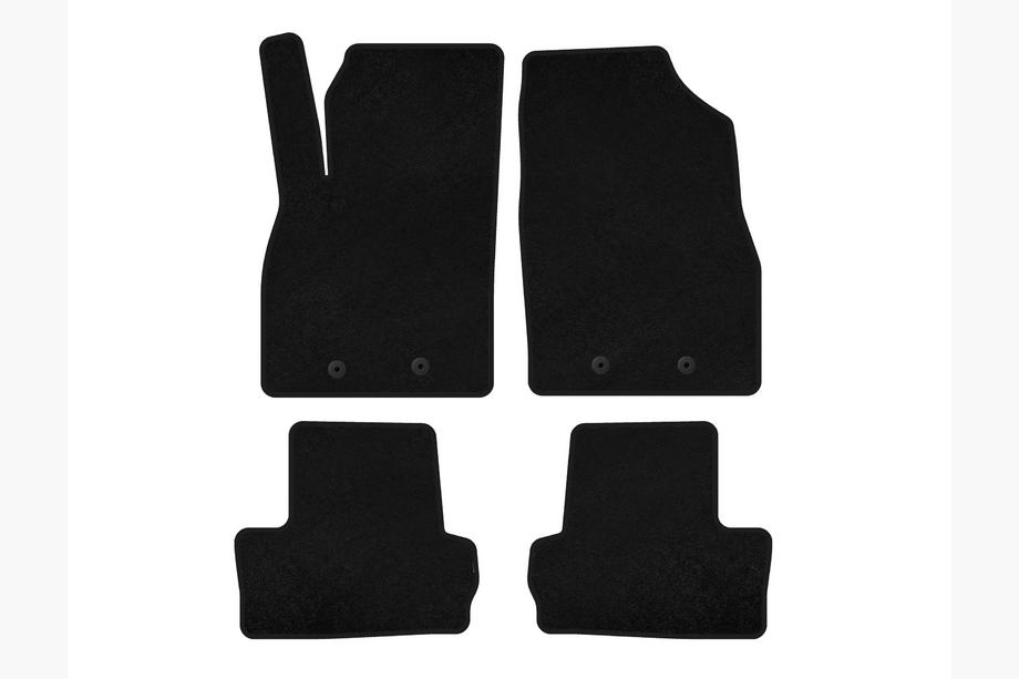 Opel Ampera 2011-2016 Tapis de sol textile Premium (LB, Hybride, Noir) Image