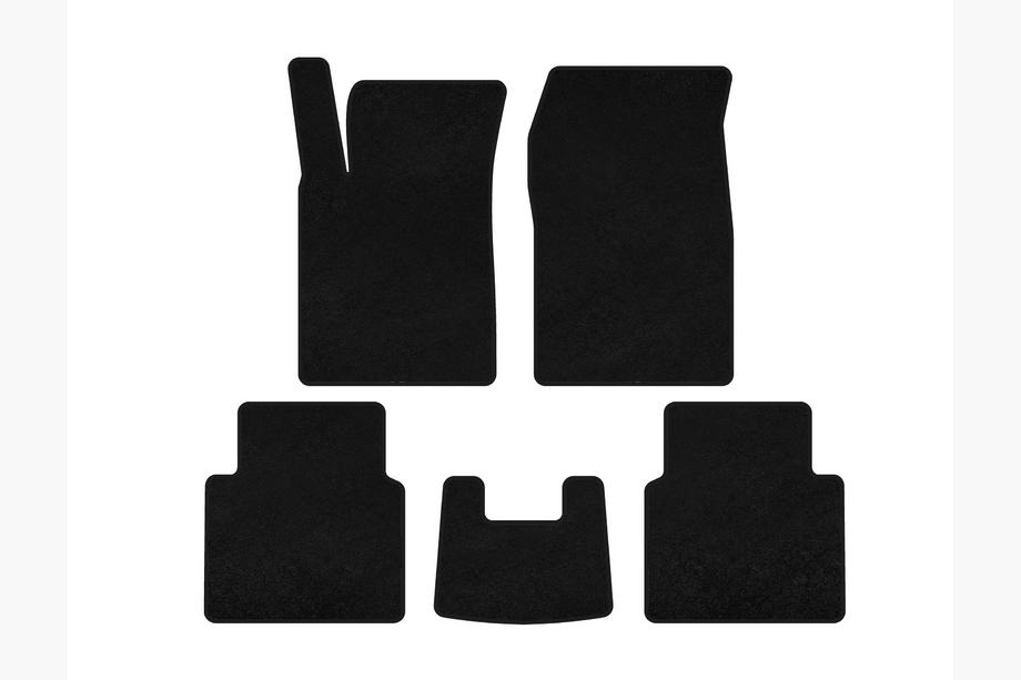 Opel Signum 2003-2008 Tapis de sol textile Premium (HB, Noir) Image