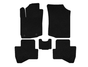 Peugeot 108 2014-2021 Tapis de sol textile Premium (HB, Noir) photo 1